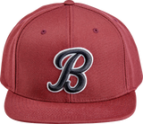BILTWELL Script B Hat - Maroon 8002-4040-00