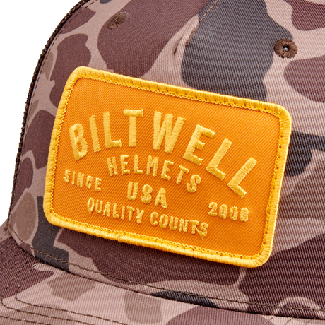 BILTWELL Bark Hat - Camo Brown 8002-2041-00
