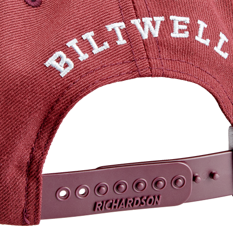 BILTWELL Script B Hat - Maroon 8002-4040-00