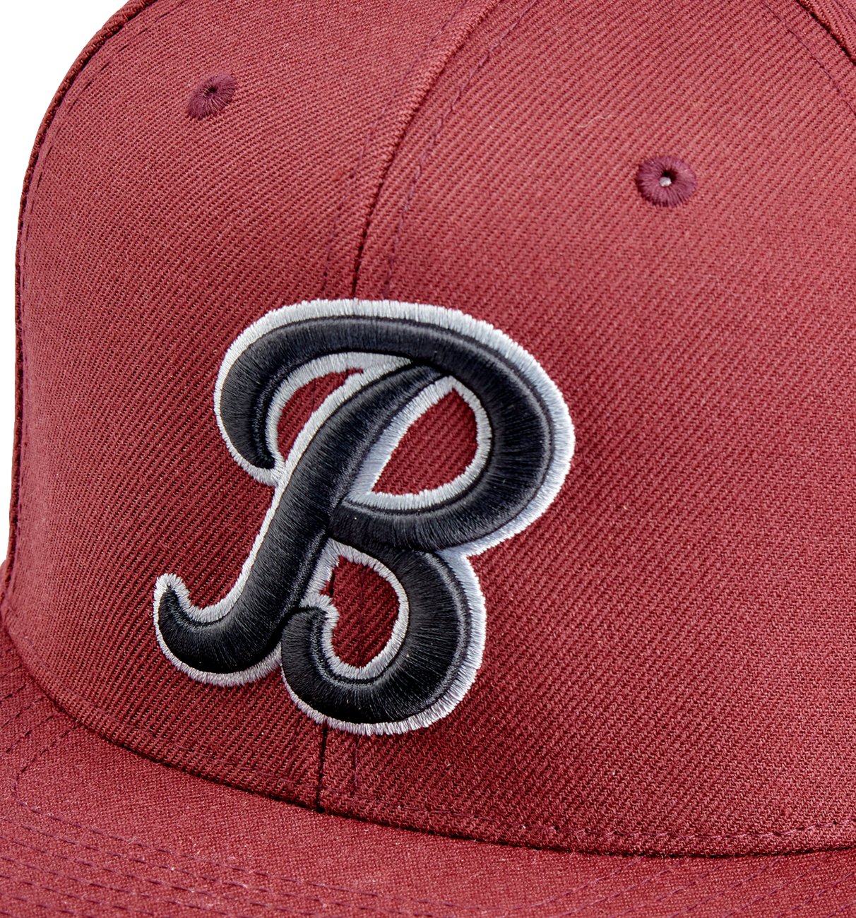 BILTWELL Script B Hat - Maroon 8002-4040-00