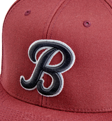 BILTWELL Script B Hat - Maroon 8002-4040-00
