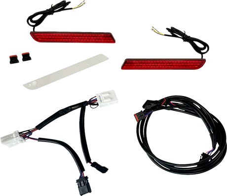 CUSTOM DYNAMICS LED Reflector Light - Fender - Red CD-TKE-REF-13-R