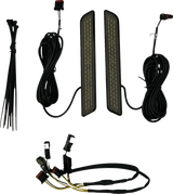 CUSTOM DYNAMICS LED Fork Reflector - Smoke CD-FORK-LRST-SB