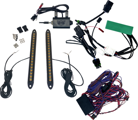 CUSTOM DYNAMICS Turn Signal Kit - Front/Rear - Maverick CD-SXS-MAVX3