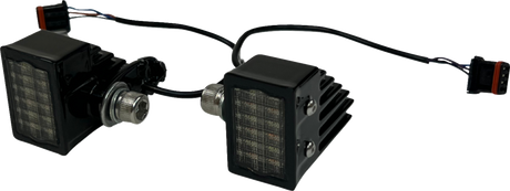 CUSTOM DYNAMICS LED Turn Signals - Front - Gloss Black CD-LRST-FTS-B