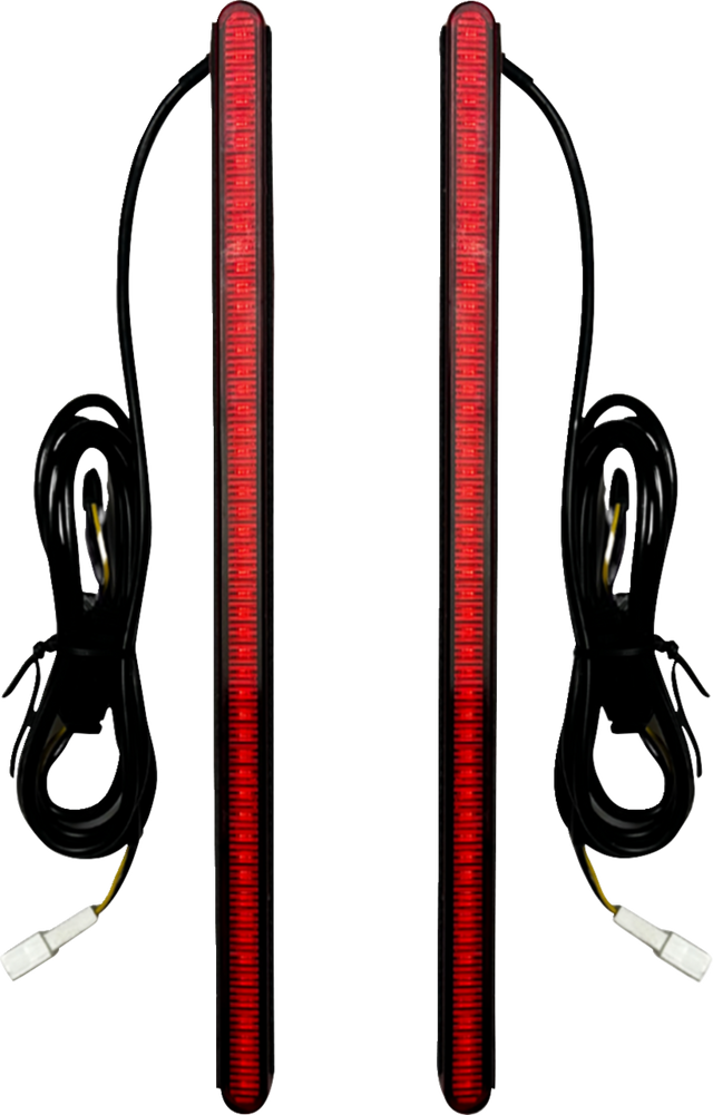 CUSTOM DYNAMICS Plasma Rod Bars - 8-1/2" - Red CD-PR-8-R