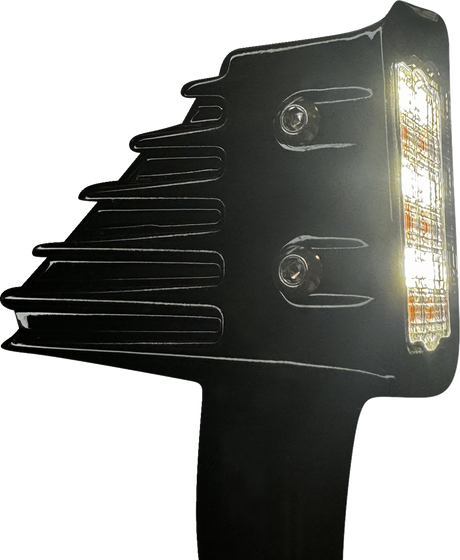 CUSTOM DYNAMICS LED Turn Signals - Front - Gloss Black CD-LRST-FTS-B