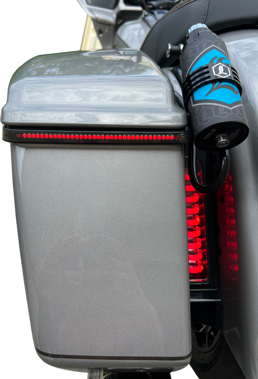 CUSTOM DYNAMICS LED Saddlebag Light - Low-Profile - Smoke CD-LP-23-S