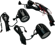 CUSTOM DYNAMICS LED Fog Light - Halo - Black PB-FOG-23-B