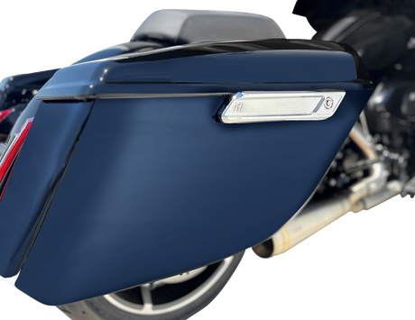 KODLIN USA Saddlebag Latch Covers - Chrome - FLHX/FLTRX '23-'24 K59491