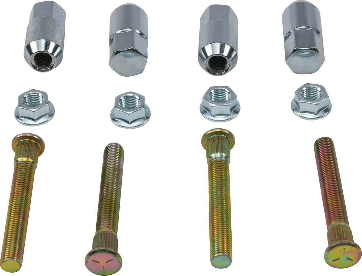 MOOSE RACING Wheel Stud/Nut Kit - Front - Polaris 85-1135 - Cycle City Outdoors