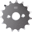 MOOSE RACING Front Sprocket - 15 Tooth - Honda 26-1157-15CRMO - Cycle City Outdoors