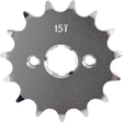MOOSE RACING Front Sprocket - 15 Tooth - Honda 26-1113-15CRMO - Cycle City Outdoors