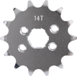 MOOSE RACING Front Sprocket - 14 Tooth - Honda 26-1106-14CRMO - Cycle City Outdoors