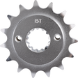 MOOSE RACING Front Sprocket - 15 Tooth - Honda 26-1184-15CRMO - Cycle City Outdoors