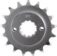 MOOSE RACING Front Sprocket - 17 Tooth - XRV 750 Africa Twin 26-1191-17CRMO - Cycle City Outdoors