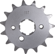 MOOSE RACING Front Sprocket - 15 Tooth - Yamaha/Kawasaki 26-2112-15CRMO - Cycle City Outdoors