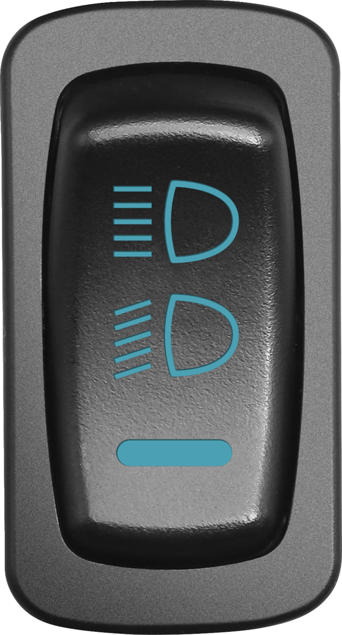 MOOSE UTILITY Headlight Switch - Blue - Polaris HDL-CAR-B
