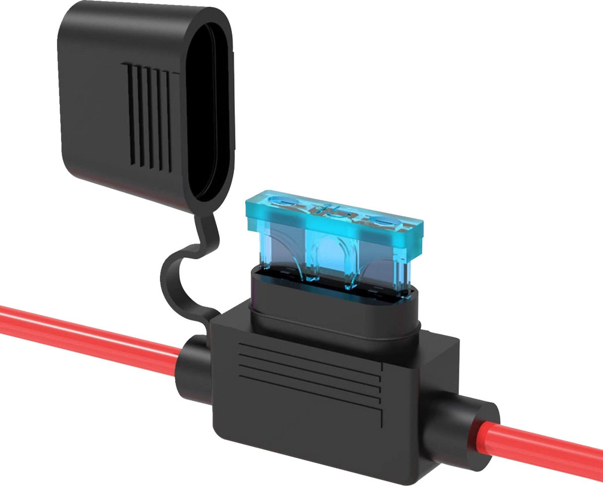 MOOSE UTILITY In-line Fuse Holder - 10 A 16G-FUS