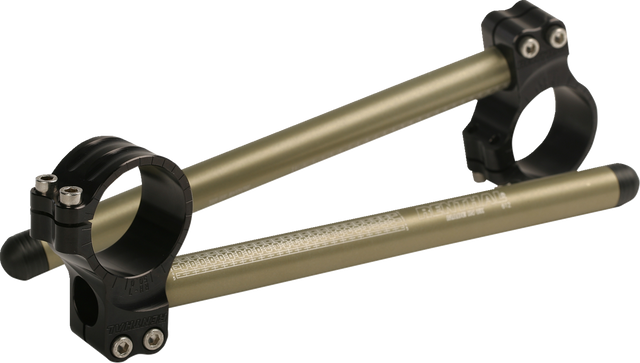 RENTHAL Replacement Clip-On Handlebar - Original - 50 mm - Silver CL100