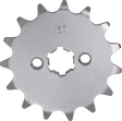MOOSE RACING Front Sprocket - 15 Tooth - TS50 26-3109-15CRMO - Cycle City Outdoors