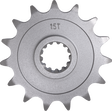 MOOSE RACING Front Sprocket - 15 Tooth - Kawasaki/Suzuki 26-3132-15CRMO - Cycle City Outdoors