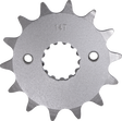 MOOSE RACING Front Sprocket - 14 Tooth - Kawasaki/Yamaha 26-4108-14CRMO - Cycle City Outdoors