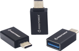 RIDEPOWER Power Adapter - Female USB to Male USB-C RPUSBCMUSBFADPT