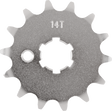 MOOSE RACING Front Sprocket - 14 Tooth - Suzuki 26-4124-14CRMO - Cycle City Outdoors