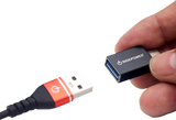 RIDEPOWER Power Adapter - Female USB to Male USB-C RPUSBCMUSBFADPT