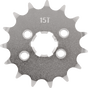 MOOSE RACING Front Sprocket - 15 Tooth - Suzuki/Yamaha 26-4144-15CRMO - Cycle City Outdoors