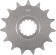MOOSE RACING Front Sprocket - 15 Tooth - XTZ 750 26-4154-15CRMO - Cycle City Outdoors
