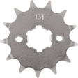 MOOSE RACING Front Sprocket - 13 Tooth - TT-R 125/L D26-4167-13CRMO - Cycle City Outdoors