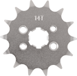 MOOSE RACING Front Sprocket - 14 Tooth - CRF125F/FB D26-5176-14CRMO - Cycle City Outdoors