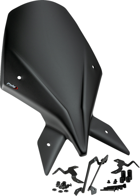 Puig Hi-Tech Parts 21907J New Generation Windscreen - Black - 1390 Super Duke | Street