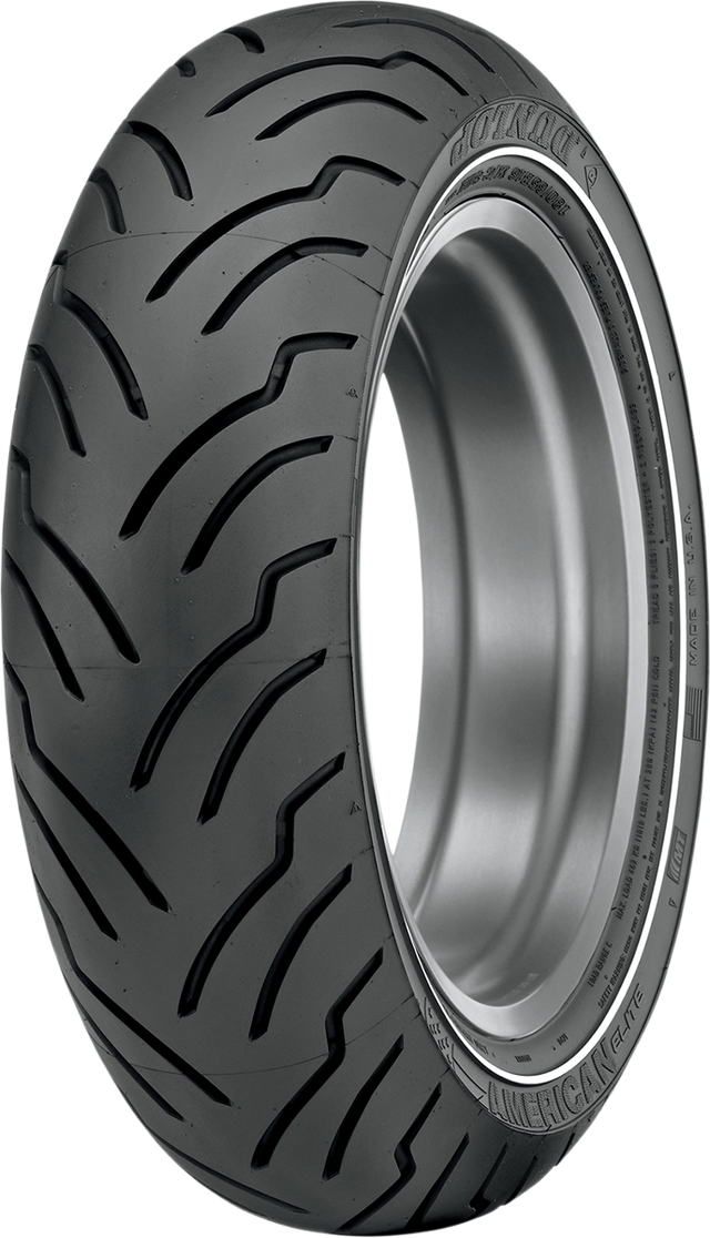 DUNLOP Tire - American Elite - Rear - MT90B16 - Narrow Whitewall - 74H 45131814 - Cycle City Outdoors