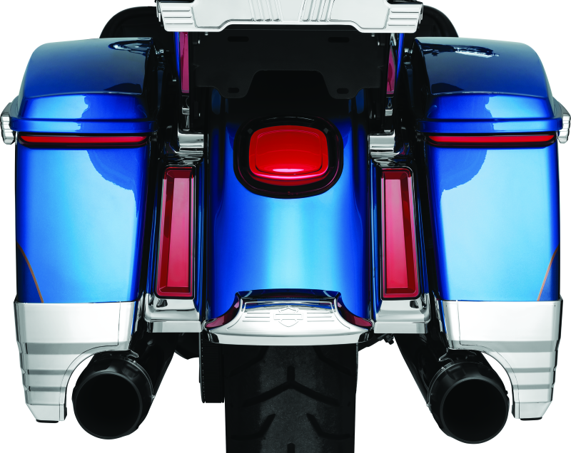 Kuryakyn Tracer LED Taillight Red Lens With License Light - Cycle City Outdoors
