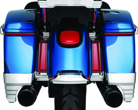 Kuryakyn Tracer LED Taillight Red Lens With License Light - Cycle City Outdoors