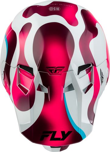 Fly Racing - Formula CC Vibe MX Helmet White/Pink/Blue