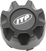 ITP Center Cap - Replacement/Wheel - Hurricane - Black C110ITP