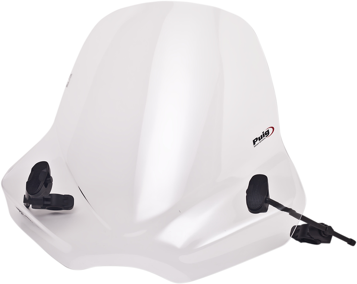 Puig Hi-Tech Parts 5267W New Generation Windscreen - 18-7/8" - Clear | Street