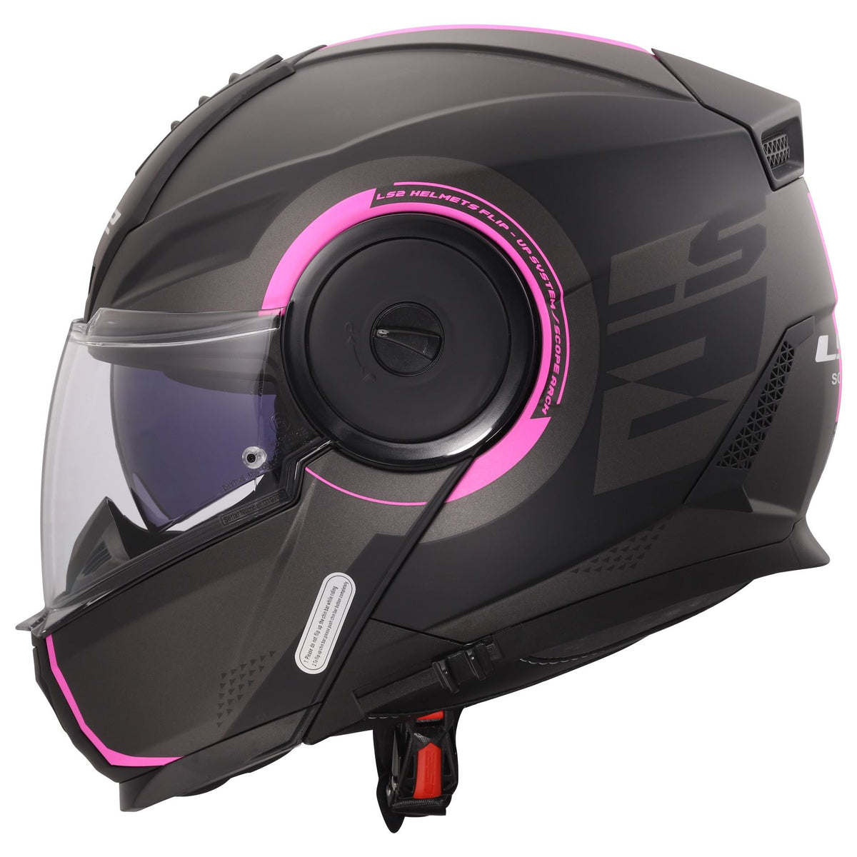 LS2 Horizon II Modular Helmet | Arch | Matte Titanium/Pink | XS–3XL | 902-3151