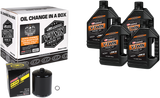 MAXIMA RACING OIL Evo/XL Quick Oil Change Kit - Black Filter 90-069014PB
