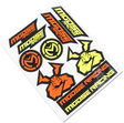MOOSE RACING S2 Decal - Moose Racing - Yellow/Orange 4320-2206 - Cycle City Outdoors
