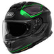Shoei GT-Air 3 Mike Full-Face Motorcycle Helmet - Charcoal/Green