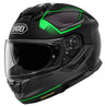 Shoei GT-Air 3 Mike Full-Face Motorcycle Helmet - Charcoal/Green