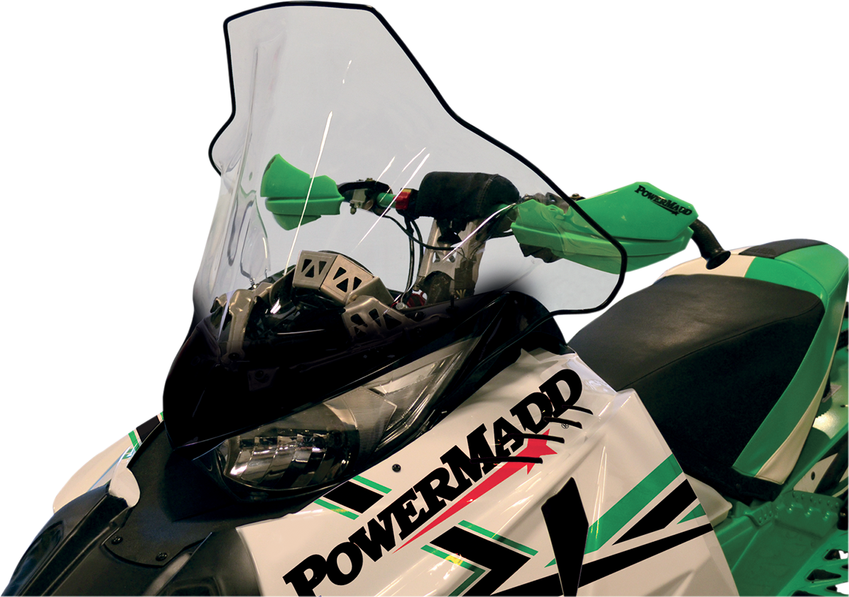 POWERMADD Windshield - 19" Tall - Part Number 12040 for Arctic Cat