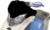 POWERMADD Windshield - 12" Low Black - Part Number 13413 for Ski Doo