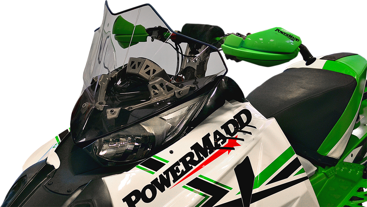POWERMADD Windshield - 14" Low Design - Part Number 12021 for Arctic Cat