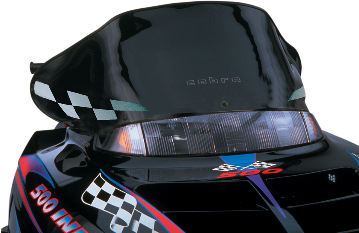 POWERMADD Windshield - 12" Black - Polaris 11320